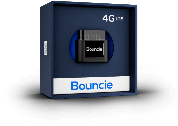 Bouncie device in box